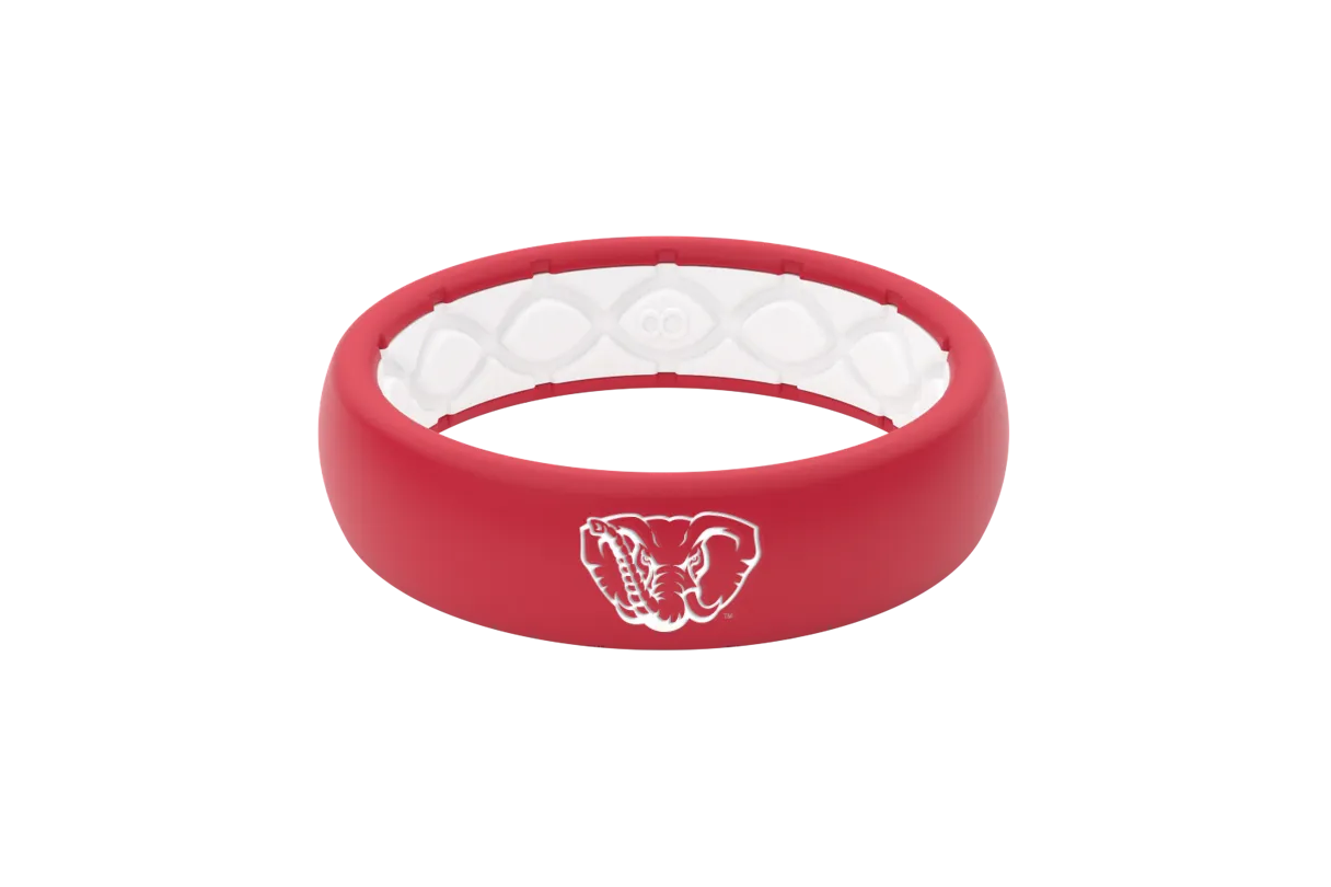 College Alabama Mascot Thin Ring
