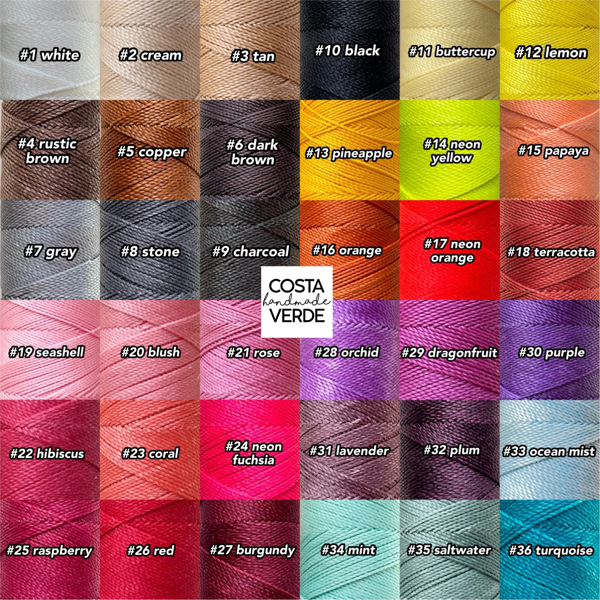 Color Block String Surf Bracelets