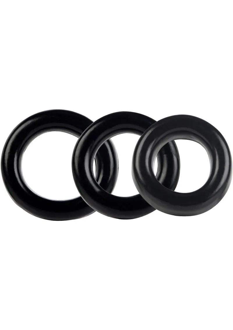 COLT 3 RING SET RUBBER BLACK