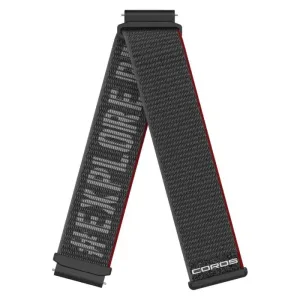 COROS 20mm Nylon Watch Band - Black