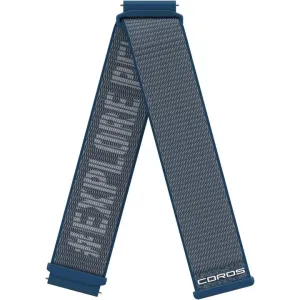 COROS 20mm Nylon Watch Band - Blue