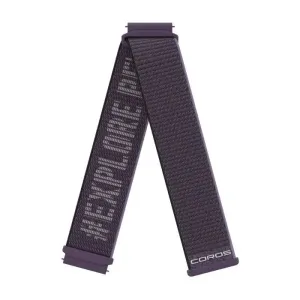COROS 22mm Nylon Watch Band - Purple (Short)