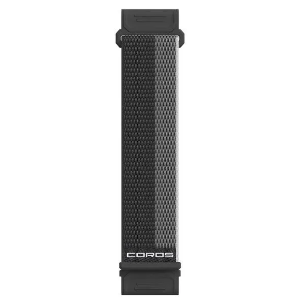 COROS 26mm Nylon Watch Band - Black