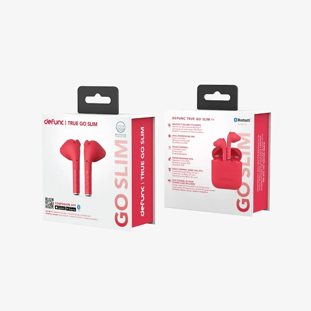 Defunc TRUE GO SLIM 2024 True Wireless   XPower B10H Built-in Type-C x 2 Cable 10,000mAh PD   SCP PowerBank - Titanium (Bundle Deals)