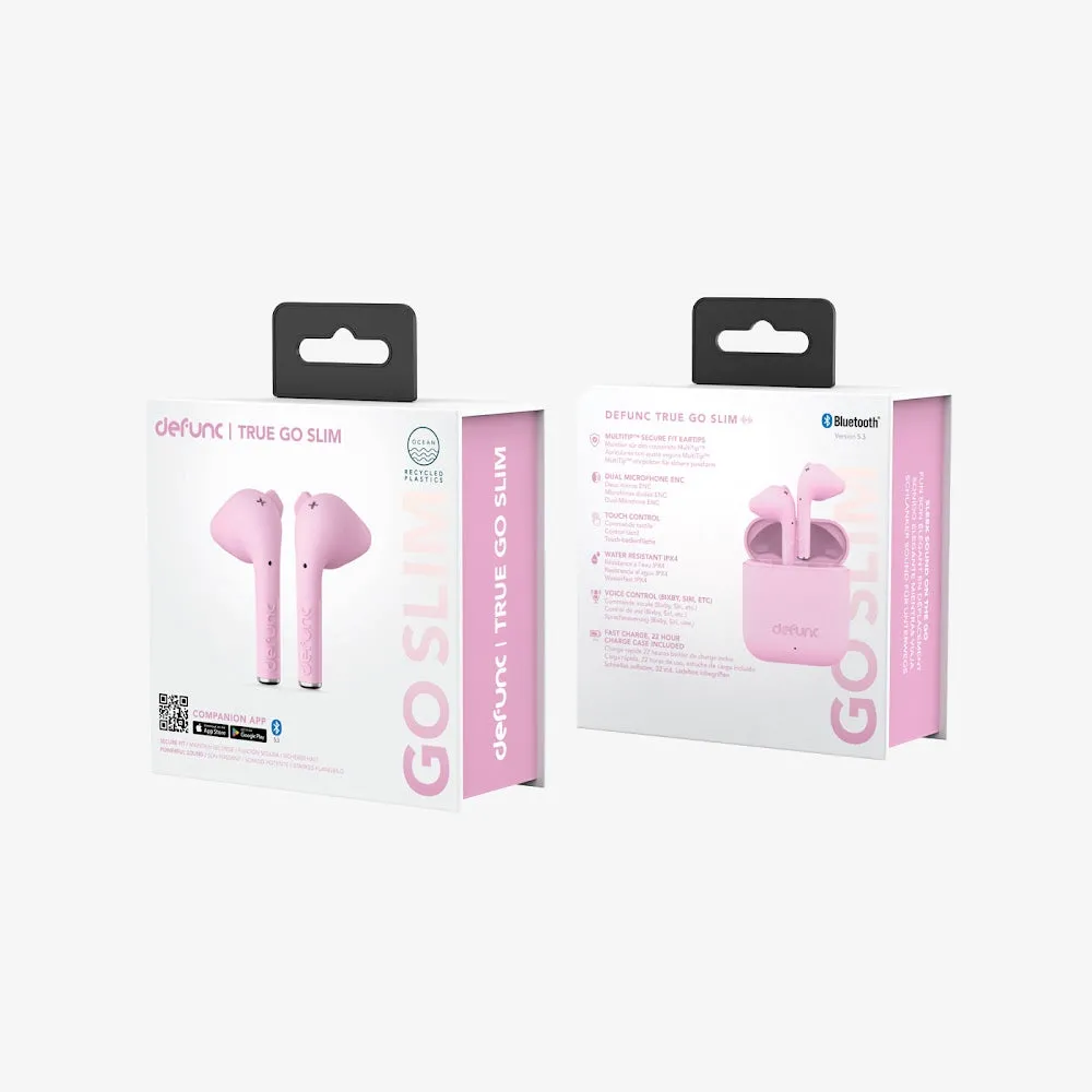 Defunc TRUE GO SLIM 2024 True Wireless   XPower B10H Built-in Type-C x 2 Cable 10,000mAh PD   SCP PowerBank - Titanium (Bundle Deals)