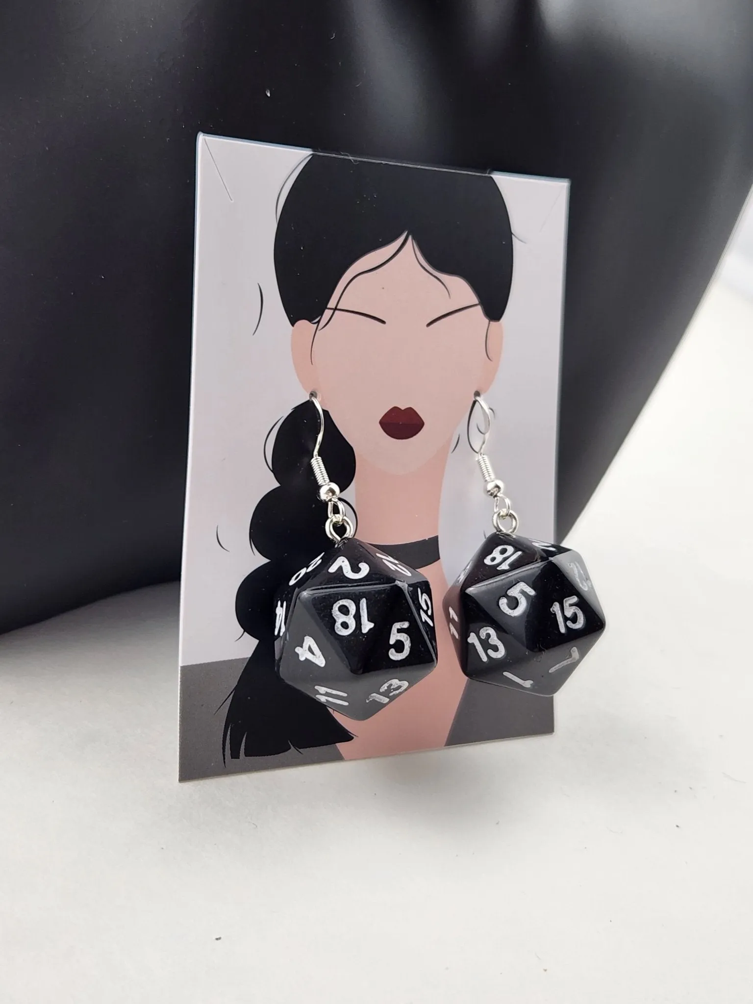 dice earrings