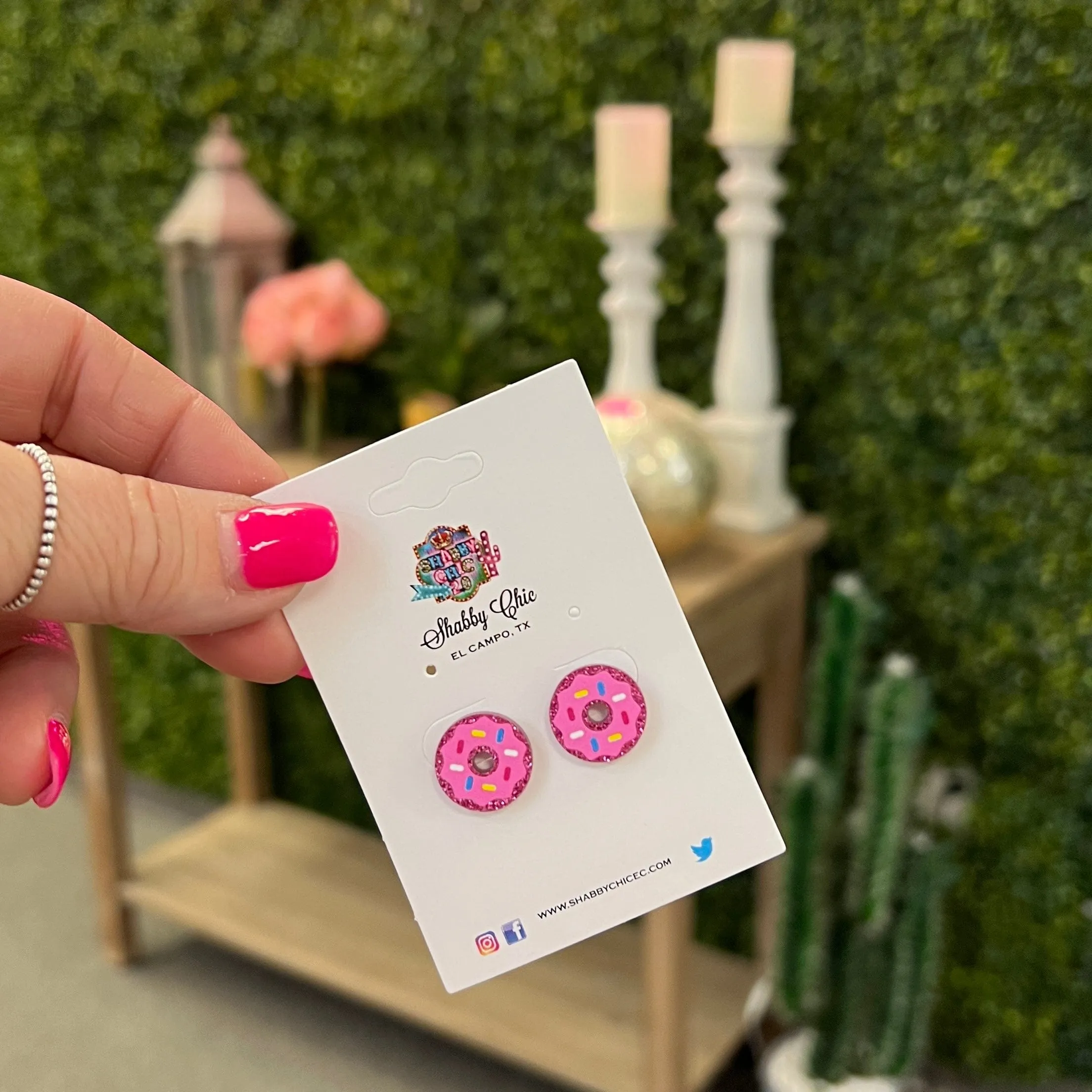 Donut Stud Earrings