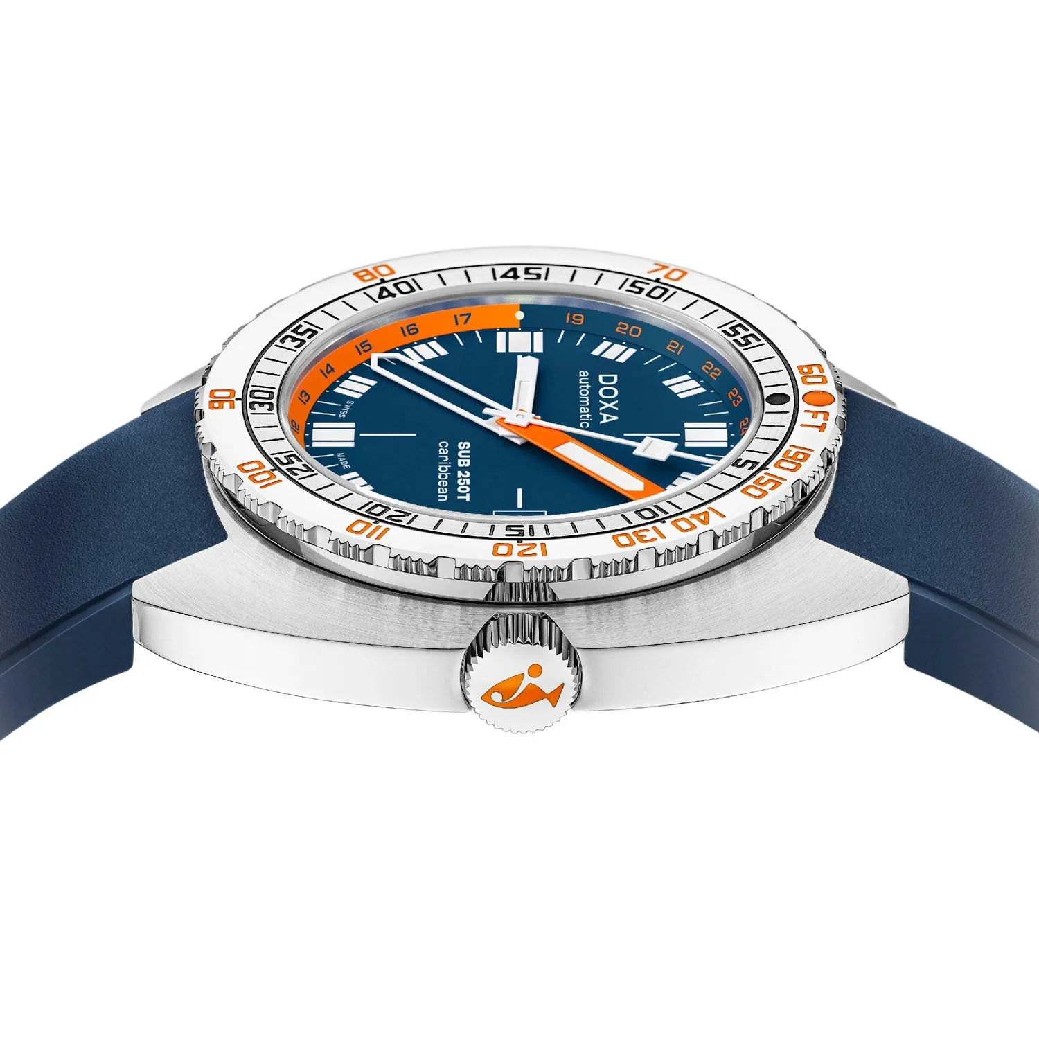 DOXA SUB 250T GMT Caribbean Automatic – 855.10.201.32