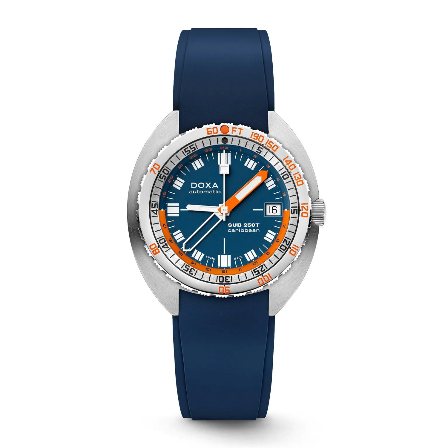 DOXA SUB 250T GMT Caribbean Automatic – 855.10.201.32