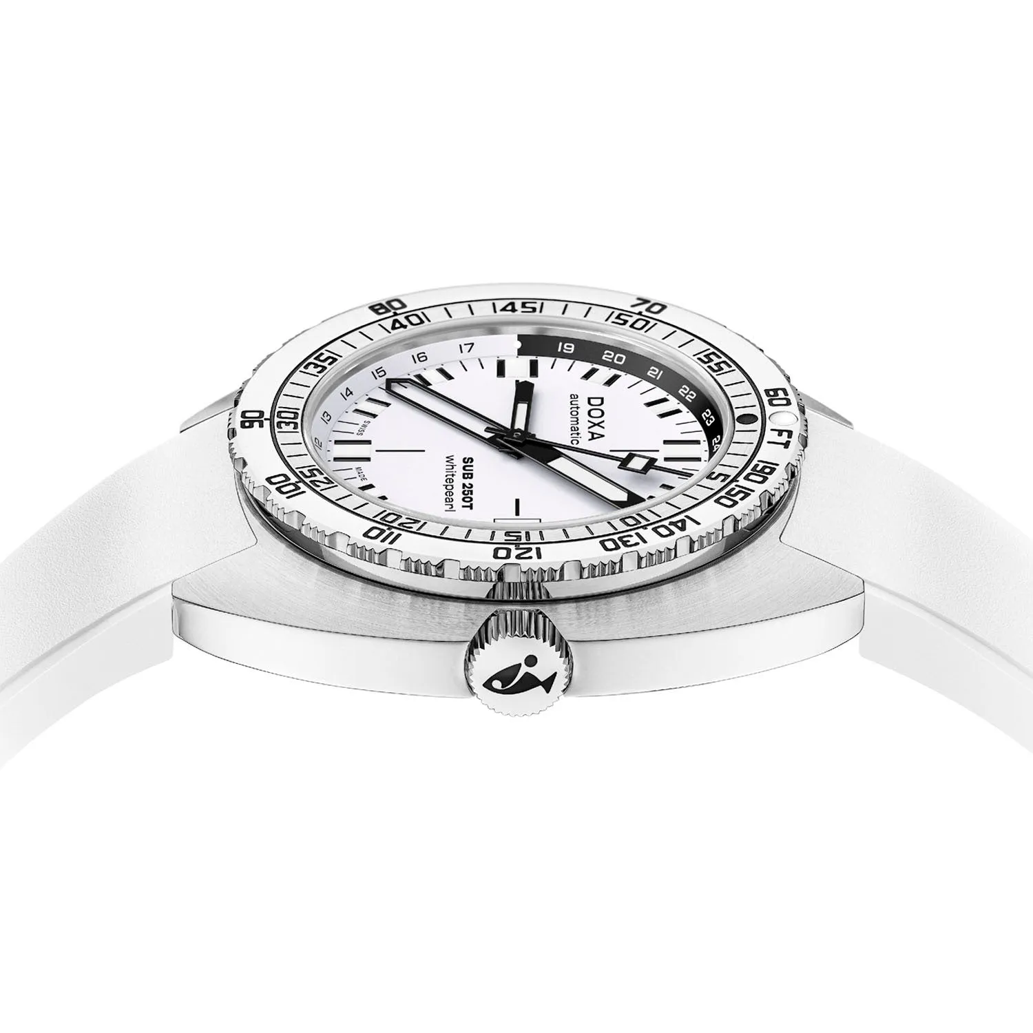 DOXA SUB 250T GMT Whitepearl Automatic – 855.10.011.23