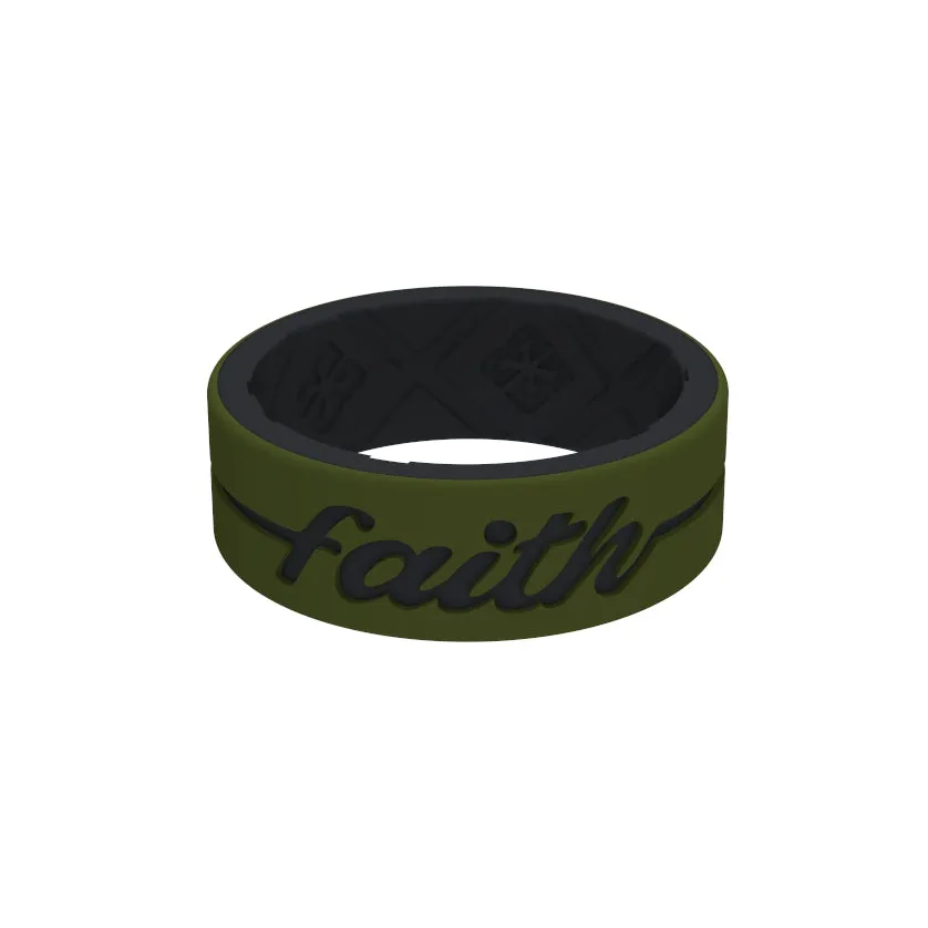 E3 Eternal Faith Silicone Rings
