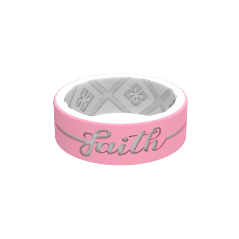 E3 Eternal Faith Silicone Rings