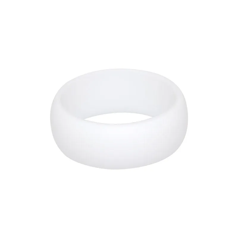 E3 Men's Plain Silicone Rings - Natural Selection