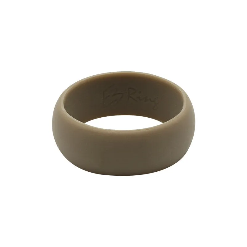 E3 Men's Plain Silicone Rings - Natural Selection
