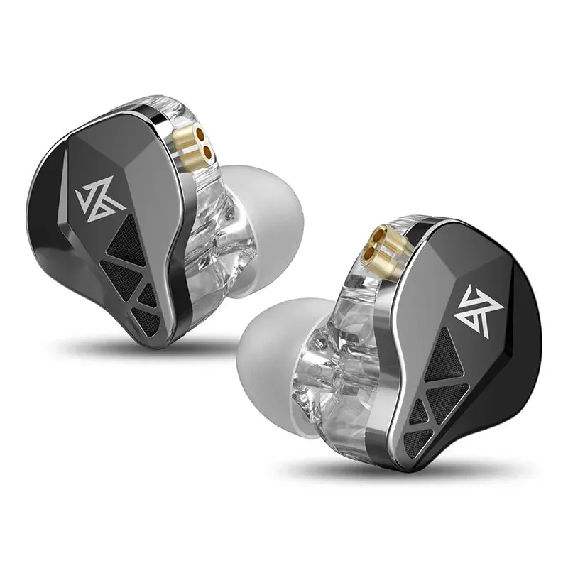 Earphones Bass Earbuds: In-Ear Monitor Headphones for Sports with Noise Cancelling HIFI Headset
