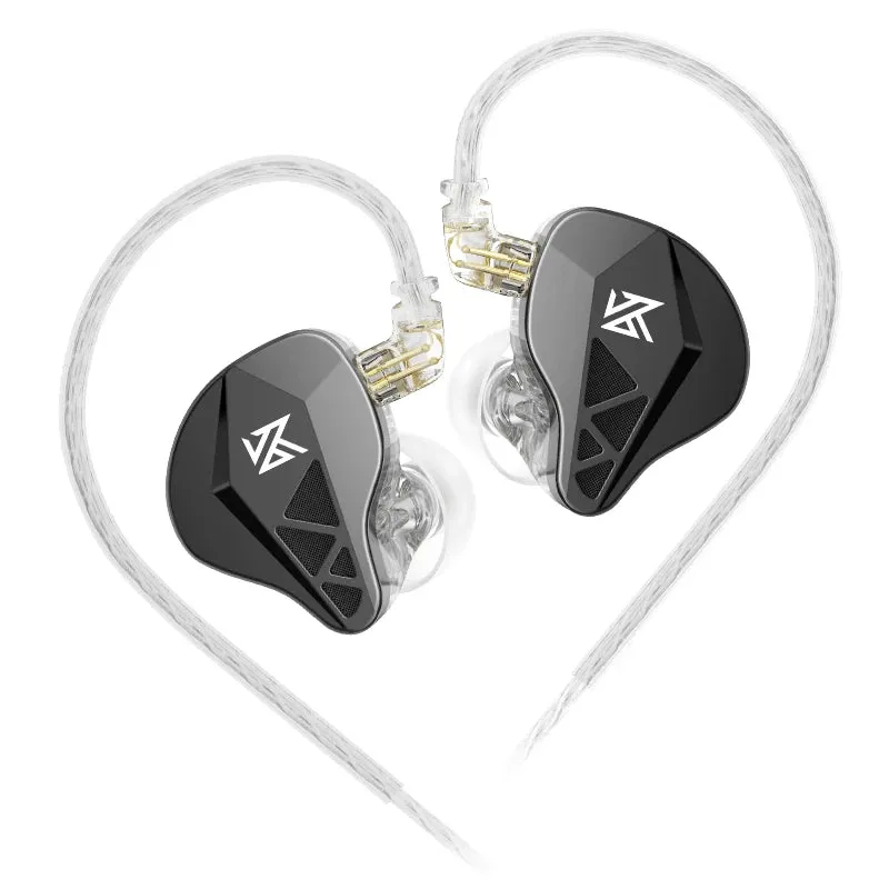 Earphones Bass Earbuds: In-Ear Monitor Headphones for Sports with Noise Cancelling HIFI Headset