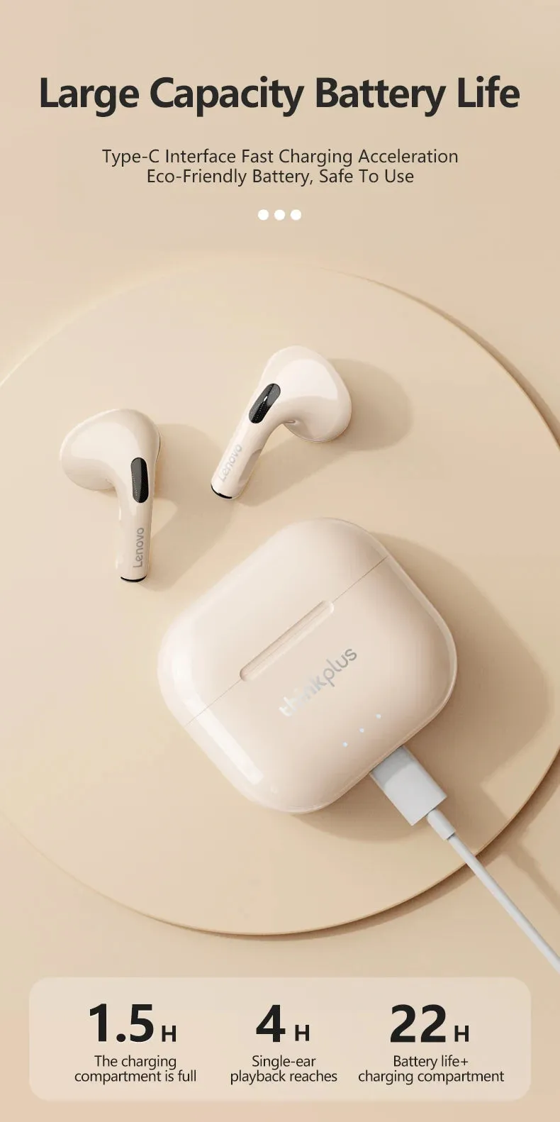 Earphones Original Lenovo LP40! 🎧📱🎶
