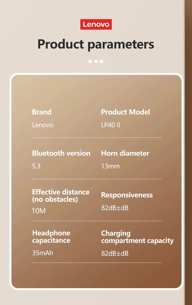 Earphones Original Lenovo LP40! 🎧📱🎶