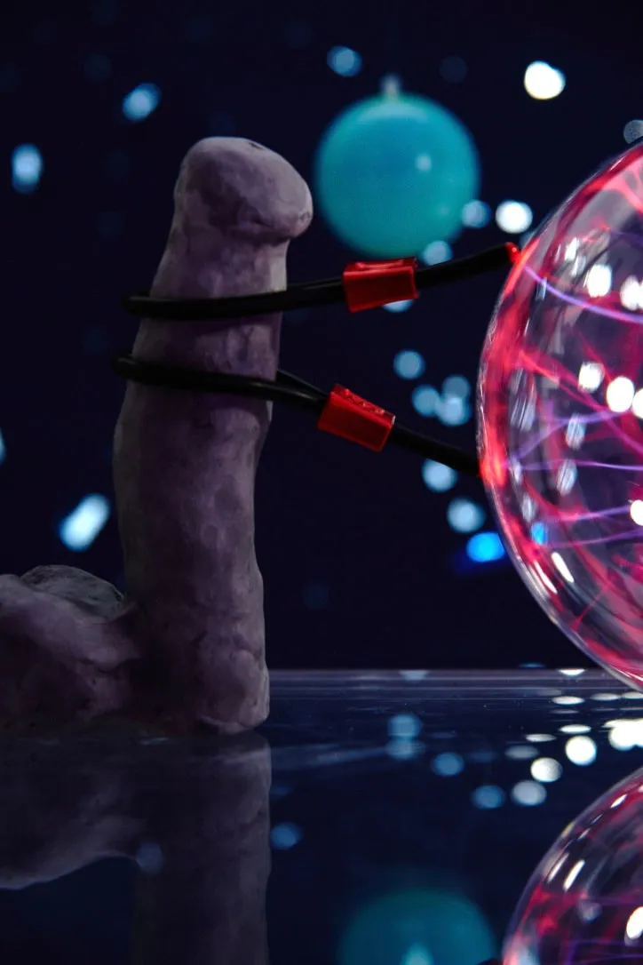 ELECTRASTIM Prestige ElectraLoops Adjustable Cock Rings - RED