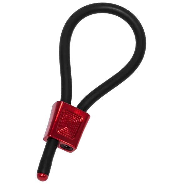 ELECTRASTIM Prestige ElectraLoops Adjustable Cock Rings - RED