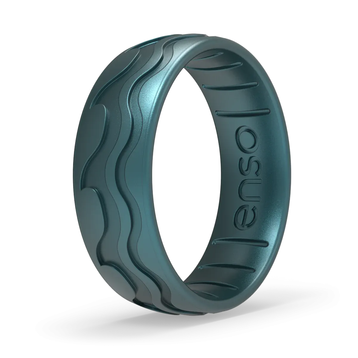 Enso Etched Classic Silicone Rings