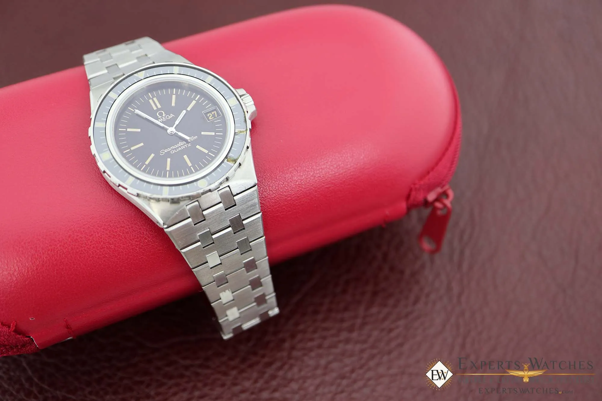 Factory Serviced Vintage Omega Seamaster 120 1337 Jacques Mayol Plongeur de Luxe