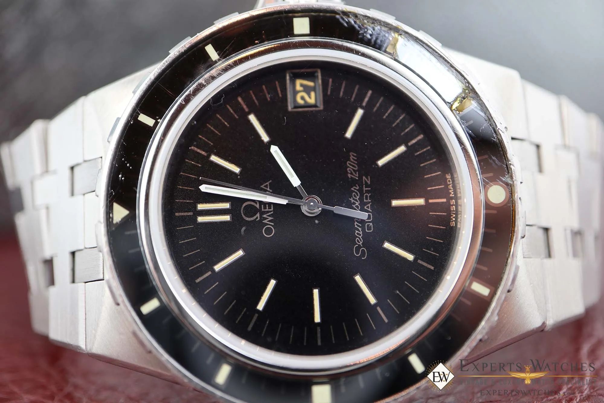 Factory Serviced Vintage Omega Seamaster 120 1337 Jacques Mayol Plongeur de Luxe