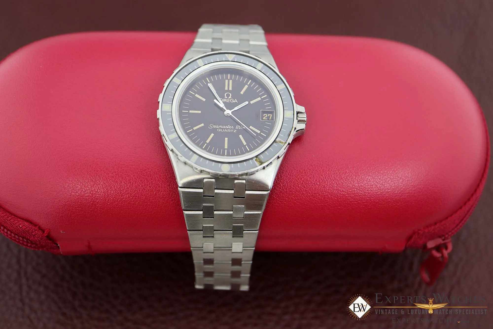 Factory Serviced Vintage Omega Seamaster 120 1337 Jacques Mayol Plongeur de Luxe