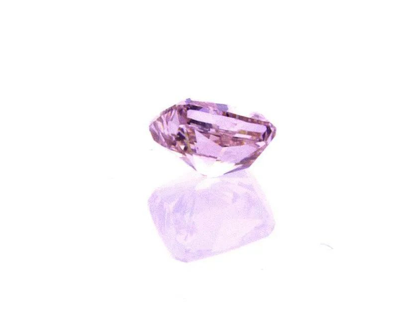 Fancy Intense Purplish Pink Loose Diamond 0.30 Carat GIA Certified Cushion Cut
