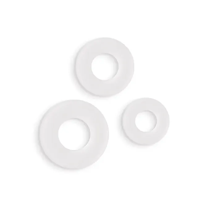 Firefly Bubble Rings - Glow in Dark Cock Rings - White