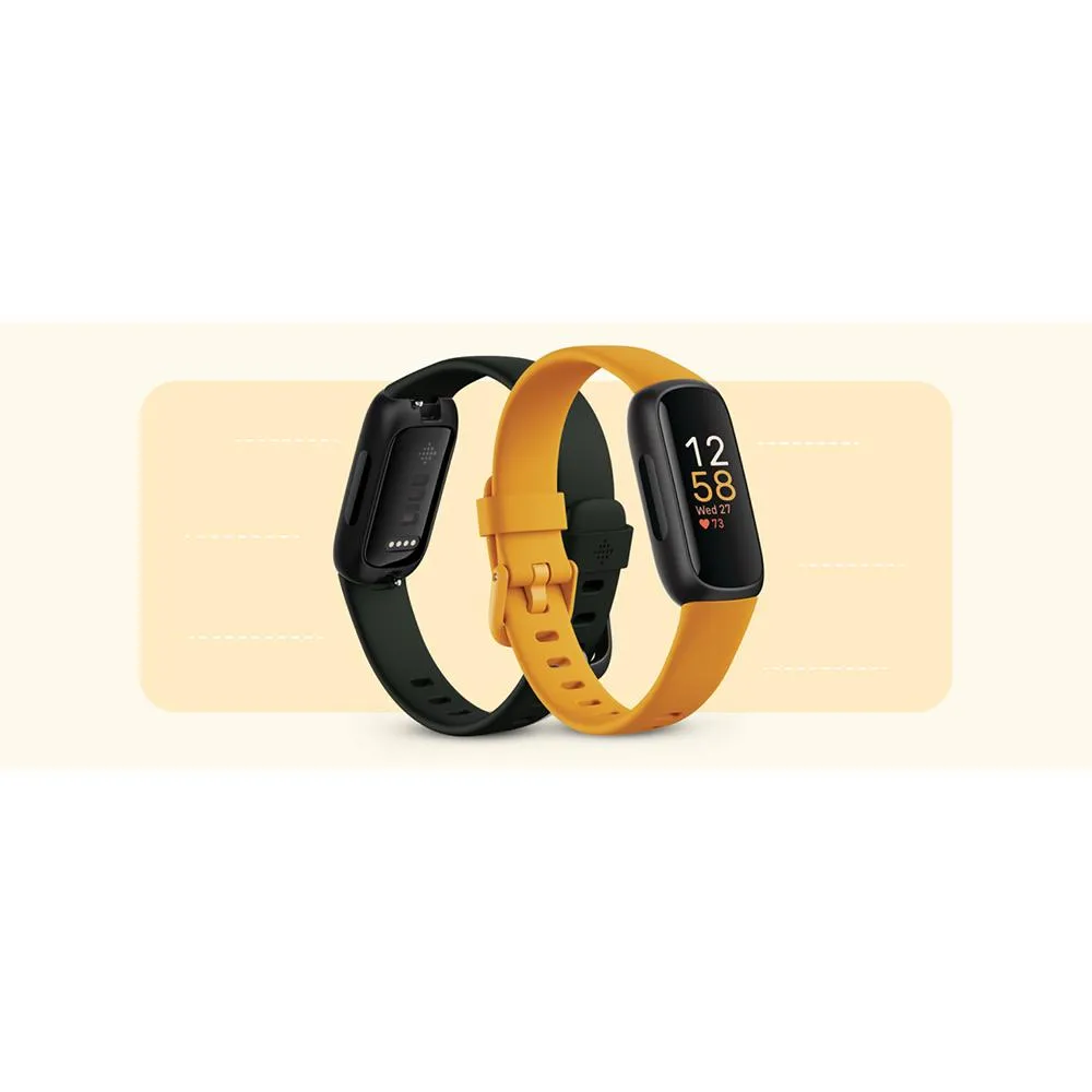 Fitbit Inspire 3 Health and Fitness Tracker, Midnight Zen / Black