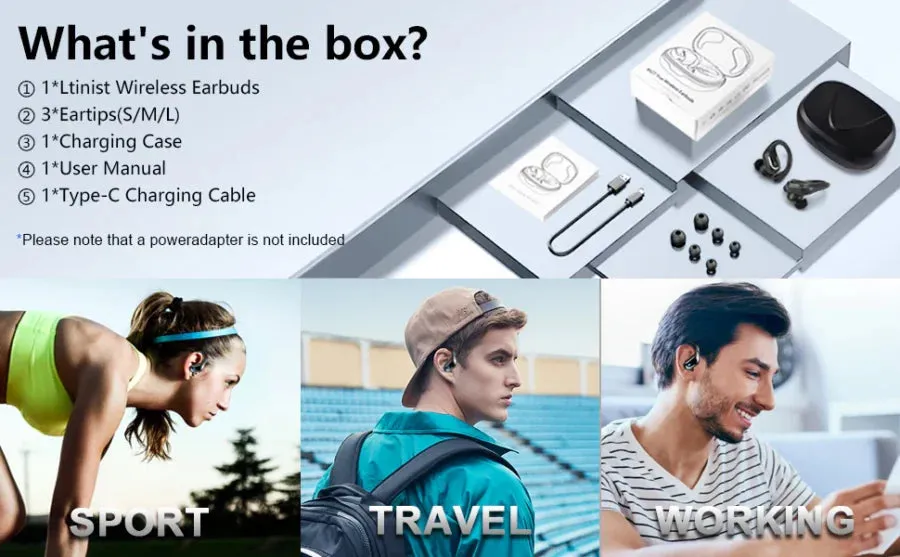 FitSound Pro Sport Earbuds