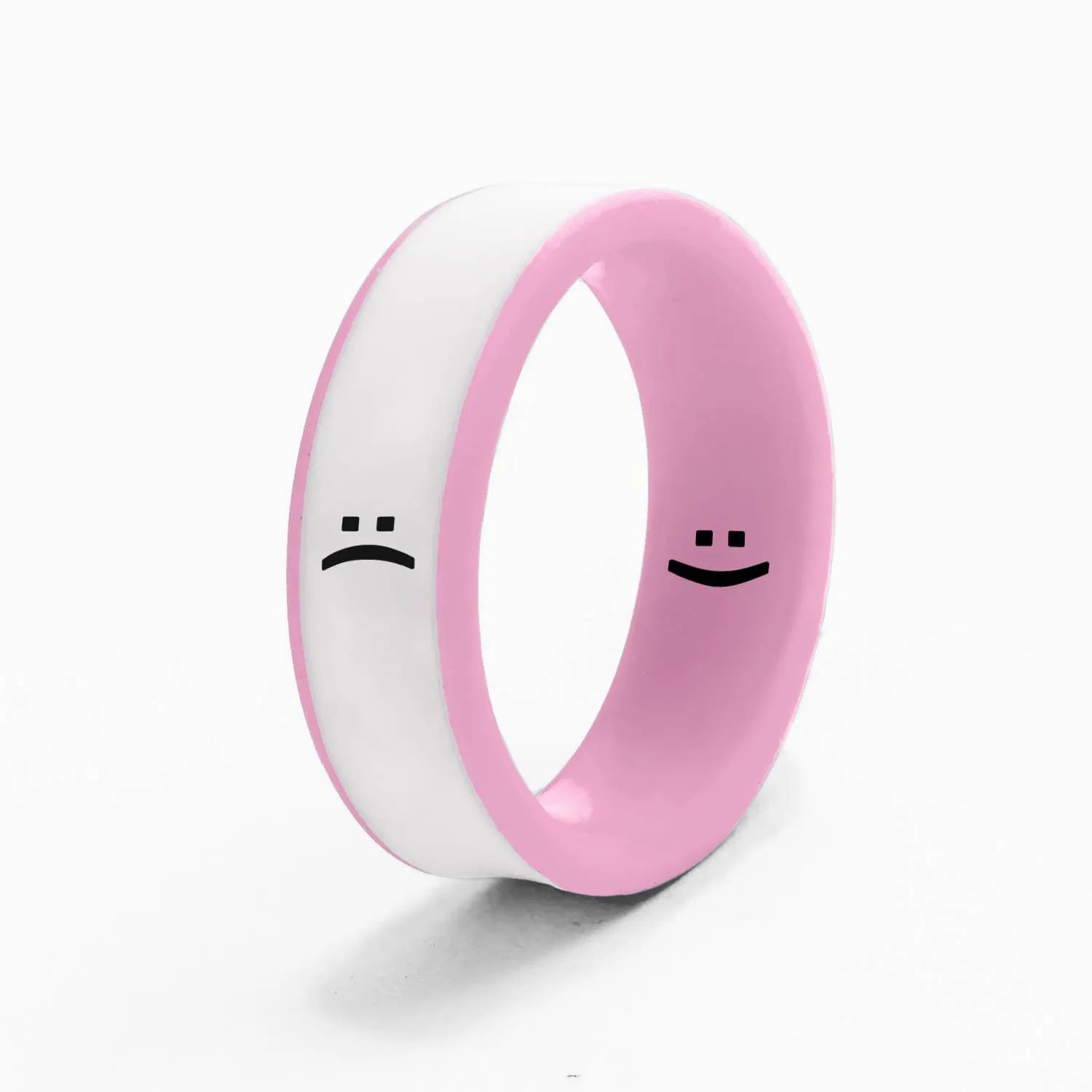 Flip Ring - Smile/Frown Pink