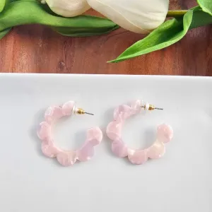 Flora Hoop Earrings