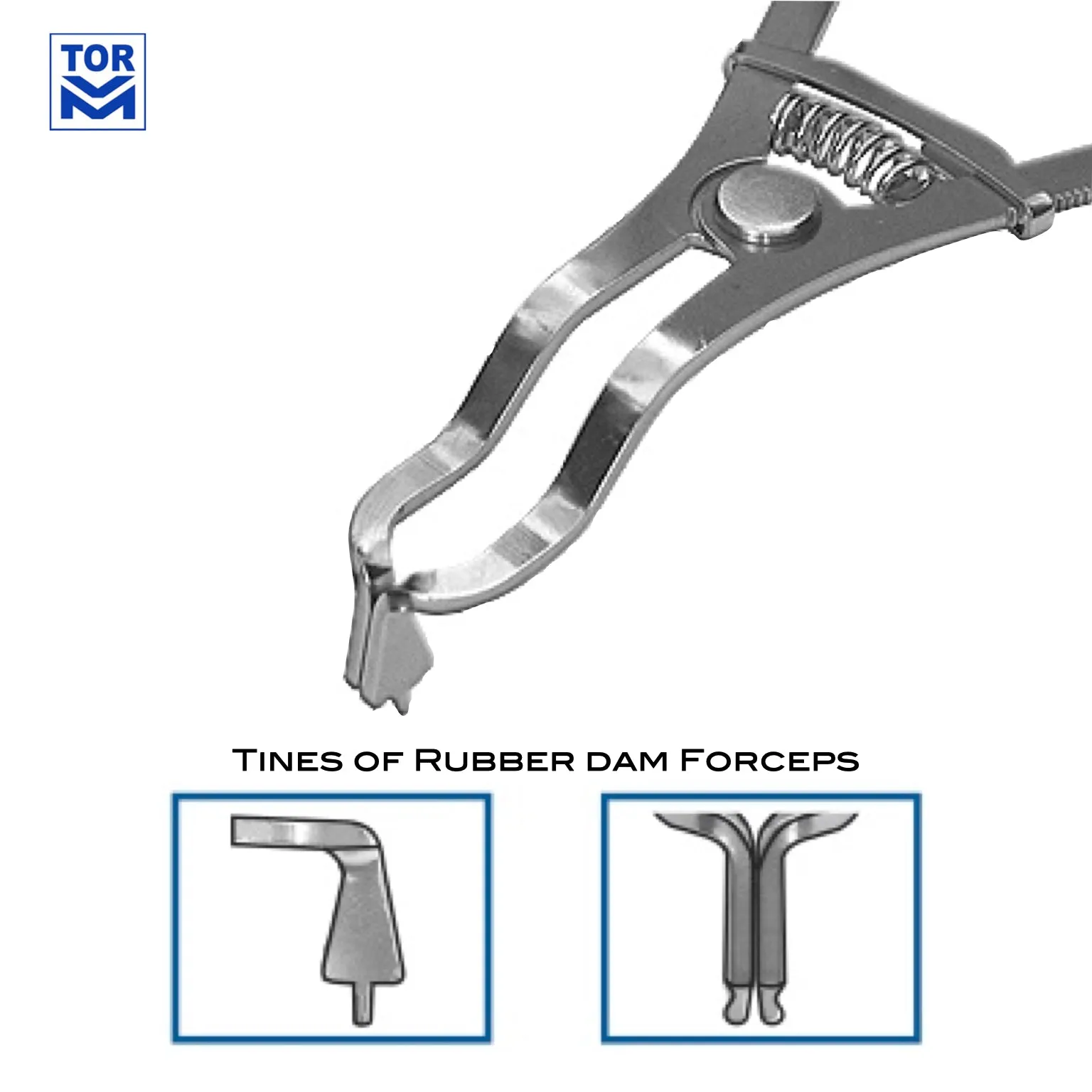 Forceps for Rubber Dam Clamps