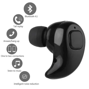 Free Shipping Bluetooth 4.1 Earphone Gaming Headset Wireless Head phone Handsfree Stereo Music QI-Enabled With mini Earbud