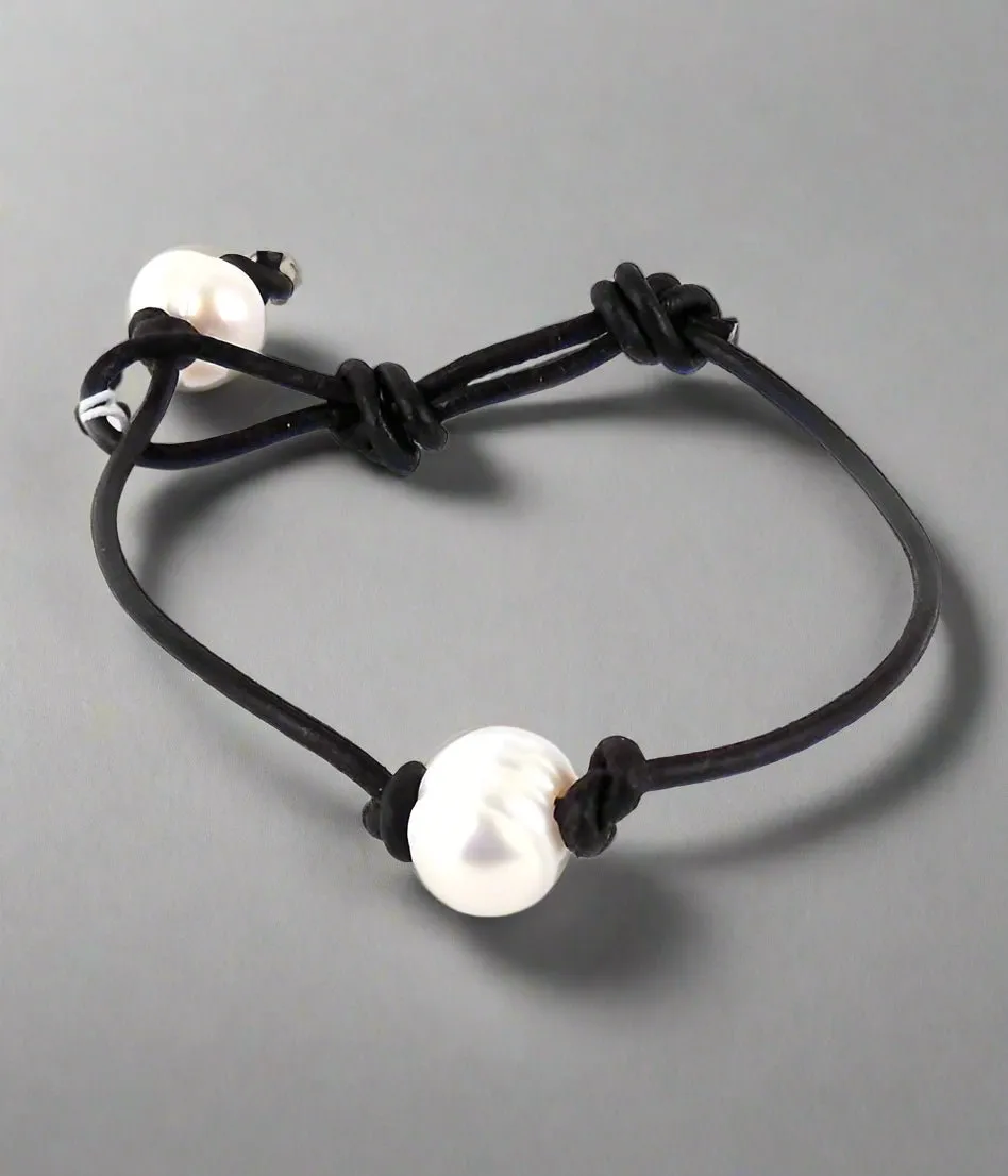 Freshwater Pearl Cord Bracelet