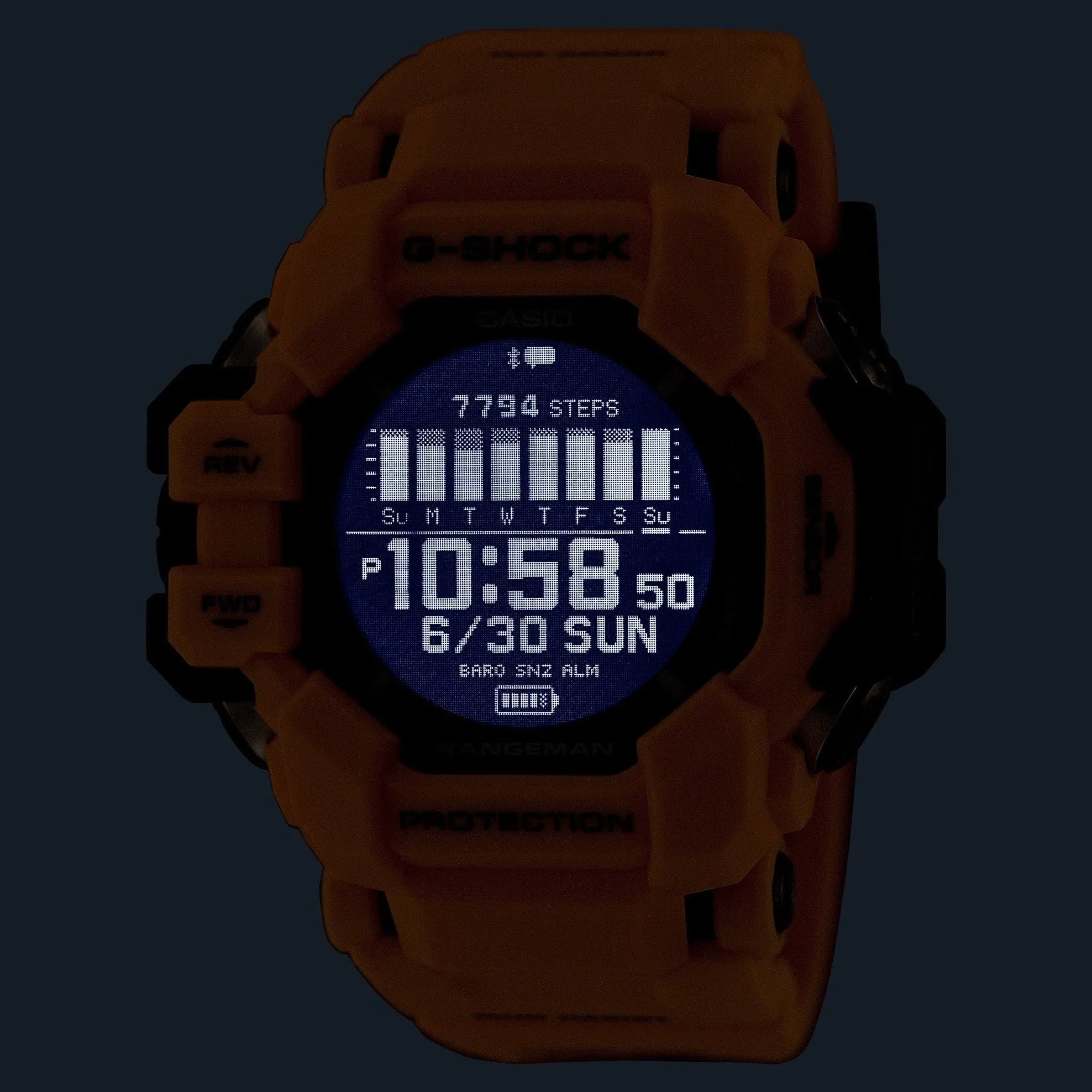 G-Shock GPRH1000 Rangeman GPS Solar Yellow