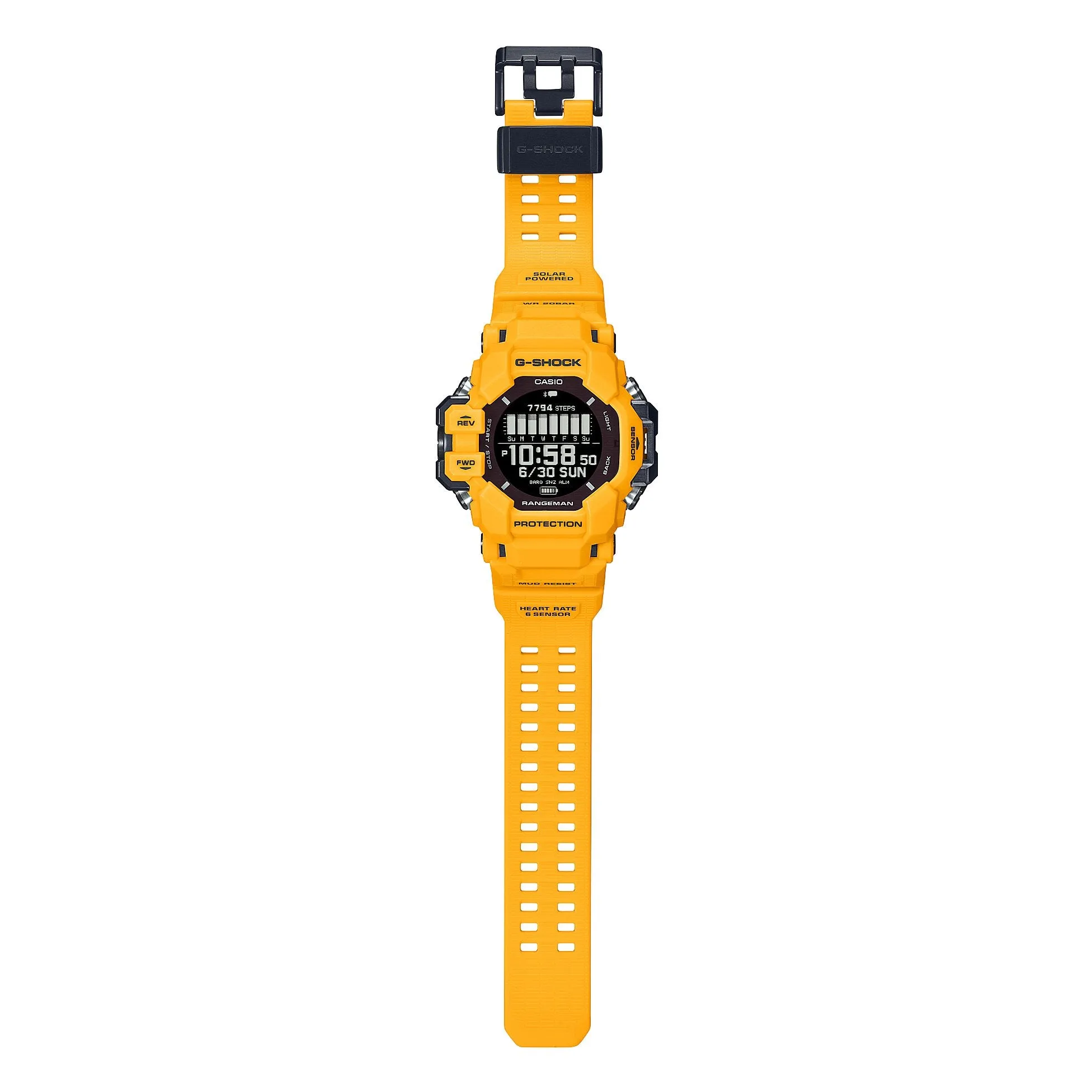 G-Shock GPRH1000 Rangeman GPS Solar Yellow
