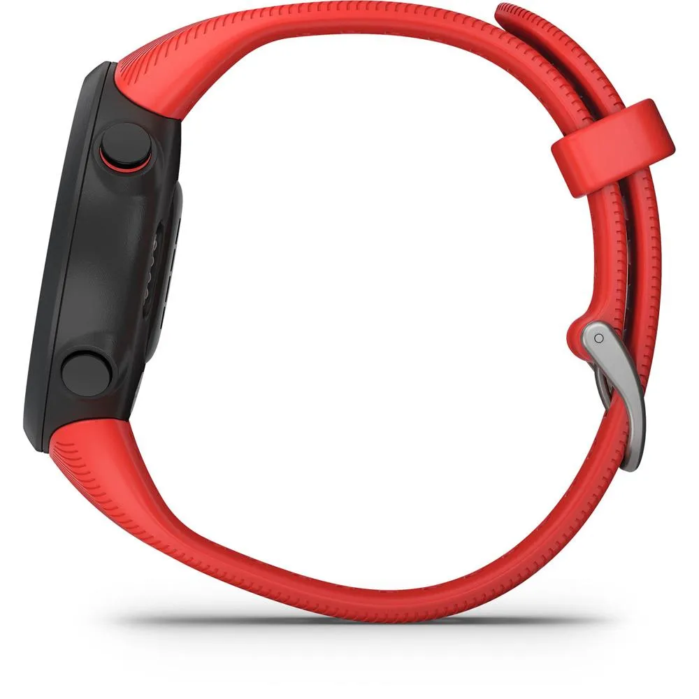 Garmin Forerunner 45 GPS Running Watch 42mm (Lava Red) w/ 7pc Fitness Kit   More