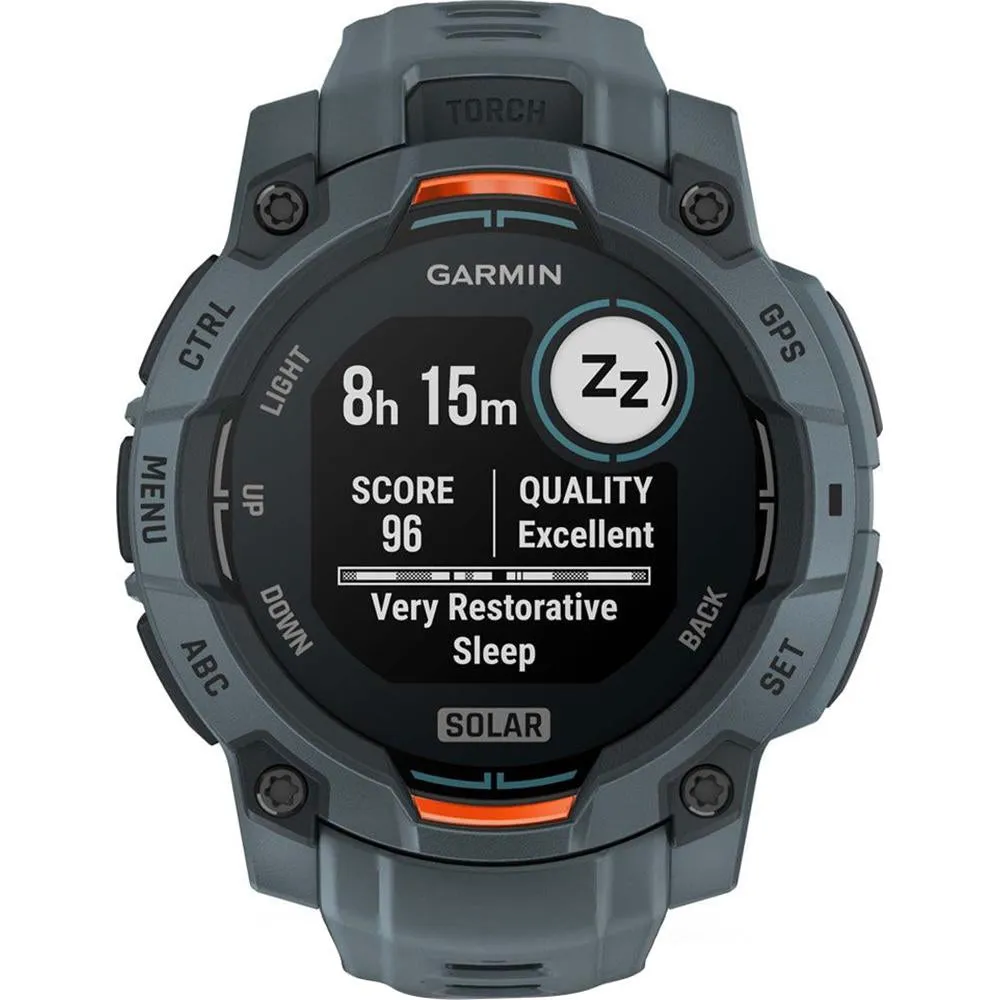 Garmin Instinct 3 45 mm GPS Smartwatch SOLAR Twilight with Accessories Bundle