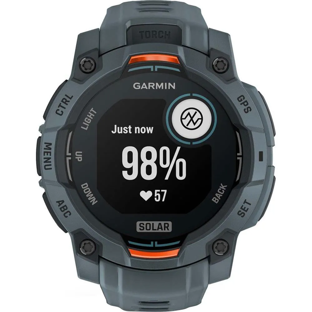 Garmin Instinct 3 45 mm GPS Smartwatch SOLAR Twilight with Accessories Bundle