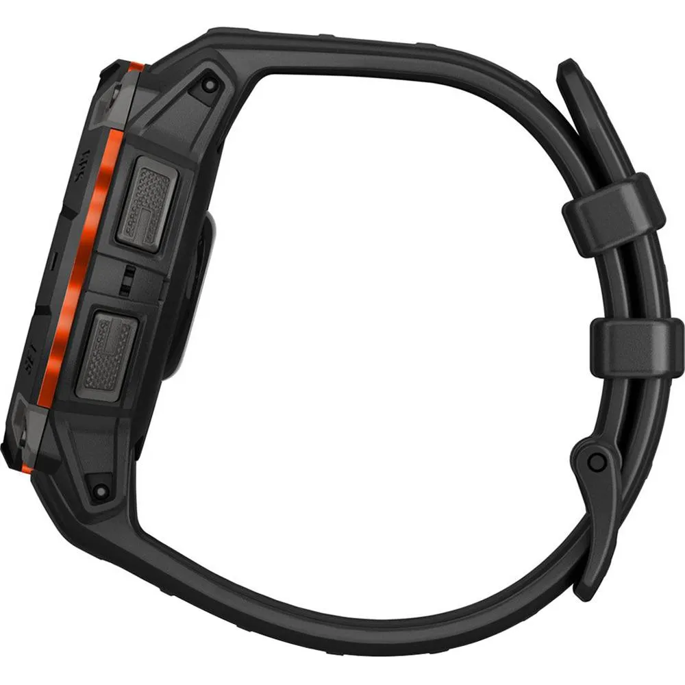 Garmin Instinct 3 45mm GPS Smartwatch, SOLAR   2x Protector   2 Yr Warranty Bundle