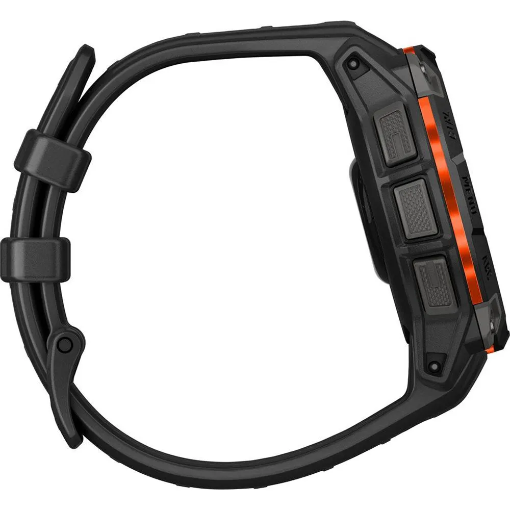 Garmin Instinct 3 45mm GPS Smartwatch, SOLAR   2x Protector   2 Yr Warranty Bundle