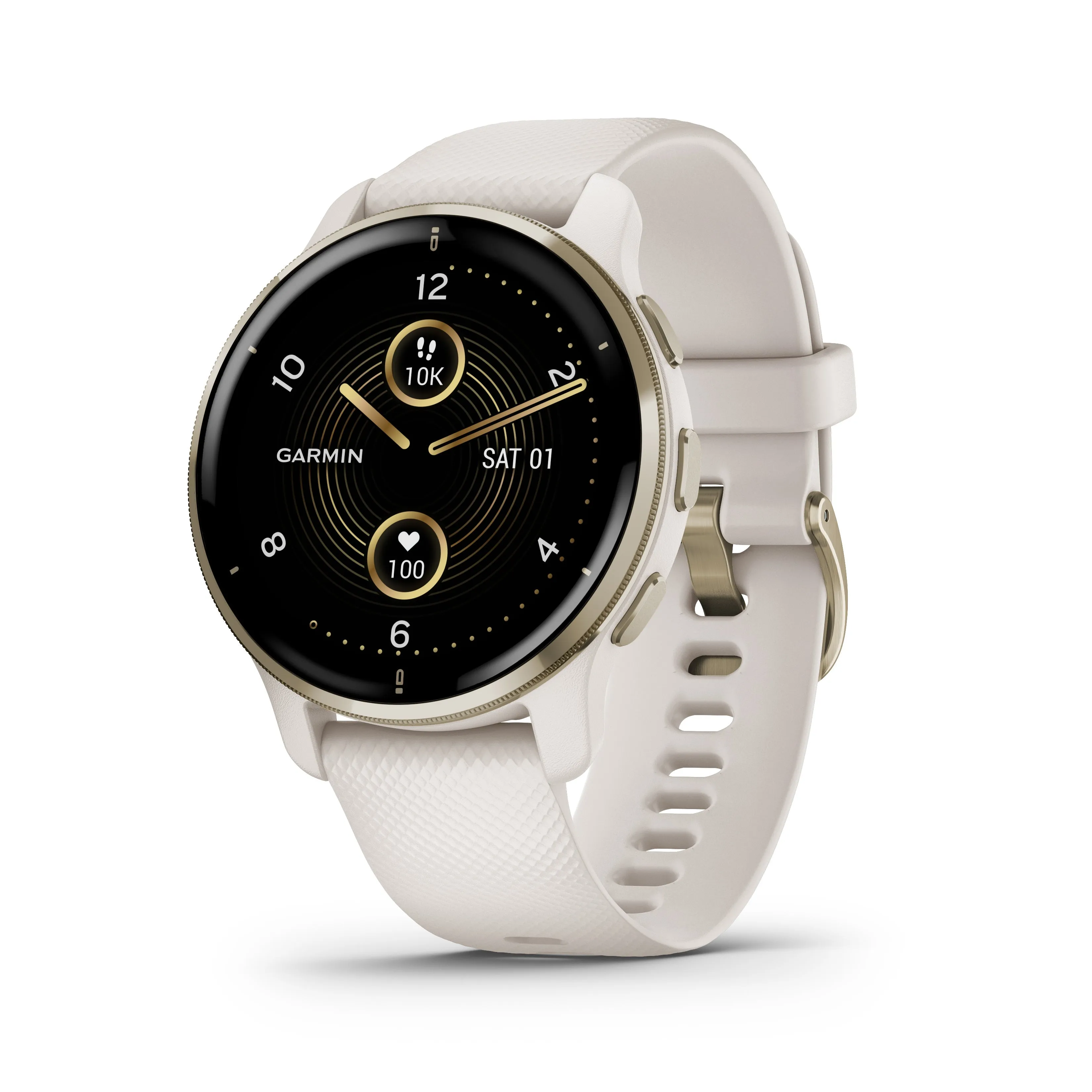 Garmin Venu 2 Plus GPS Multisport Smartwatch with Call and Text, Music with Wearable4U 3 Straps Bundle