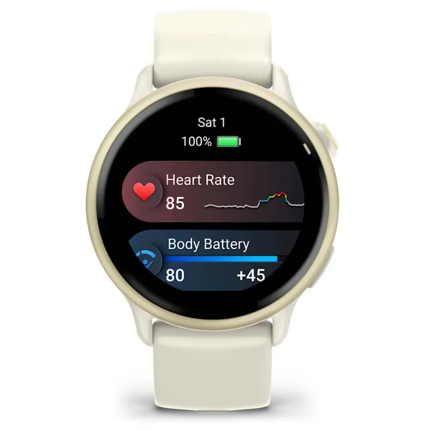 Garmin Vivoactive 6 - Health & Fitness GPS Smartwatch, 1.2" Bright AMOLED Display, Up to 11 Days of Battery | Wearable4U Bundle