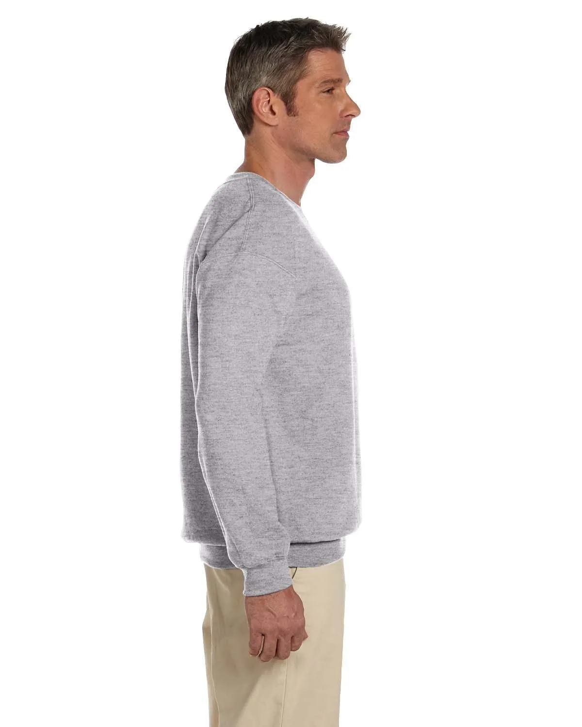 Gildan Lightweight 50/50 Crewneck Sweatshirt | Sport Grey