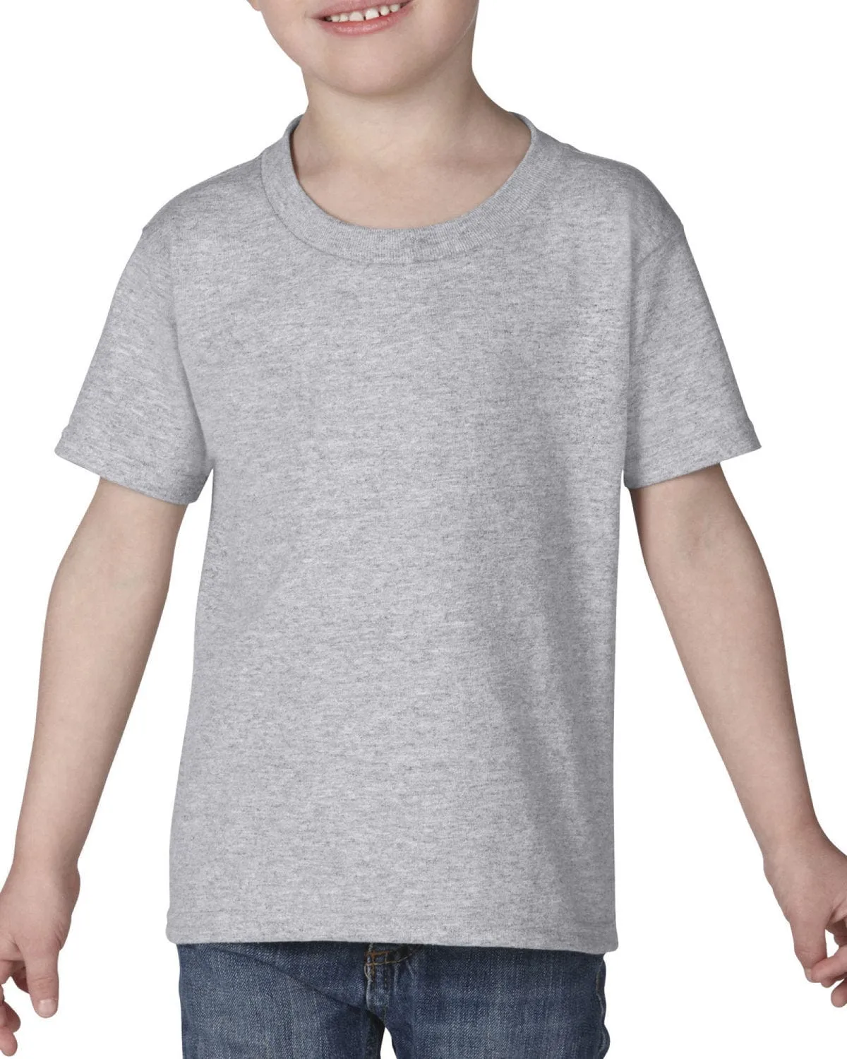 Gildan Lightweight Cotton Toddler T-Shirt | Sport Grey