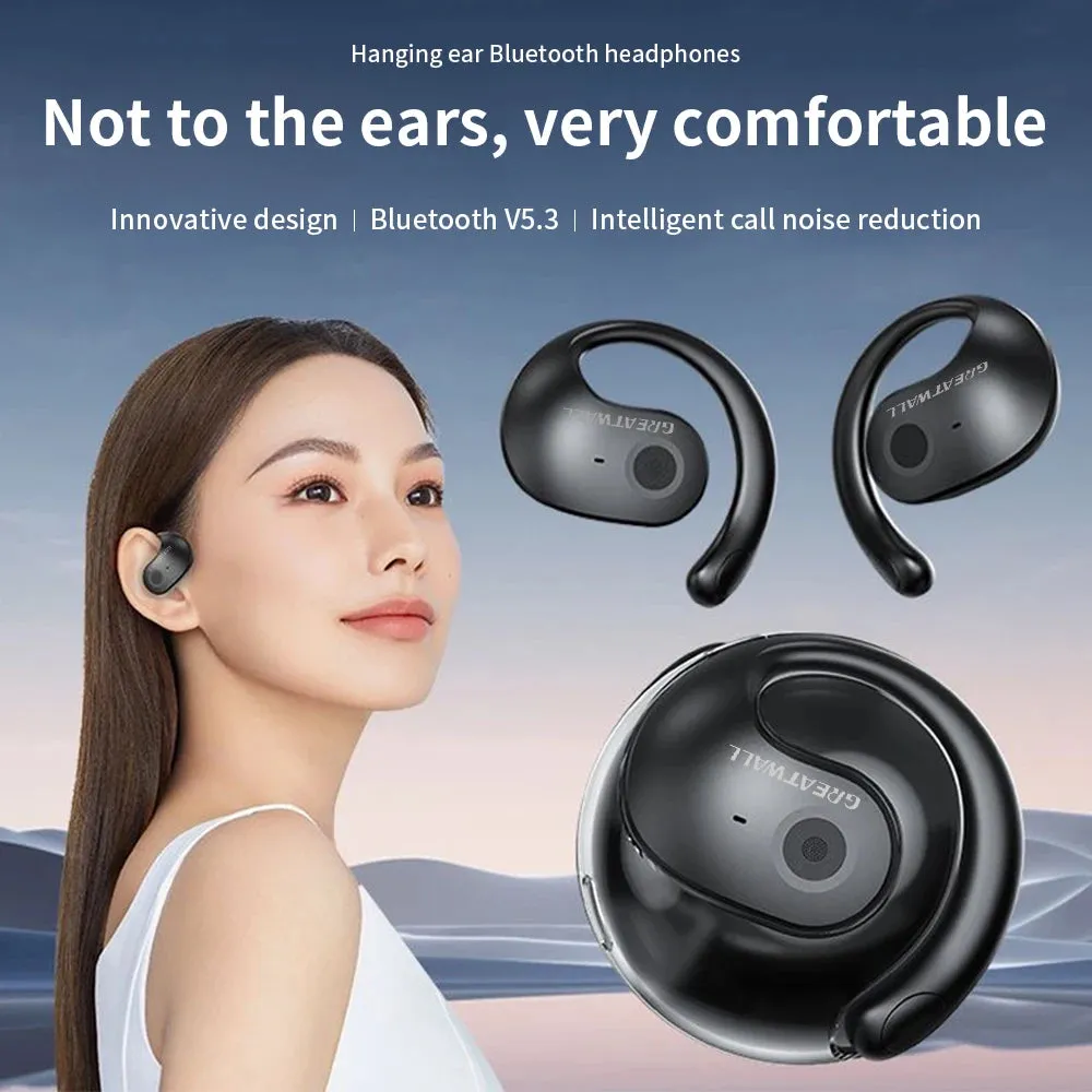 GREATWALL Wireless Earbuds Bluetooth 5.3 Headphones  Earphones Sport Headsets for IOS/Android Multicolor Headphones