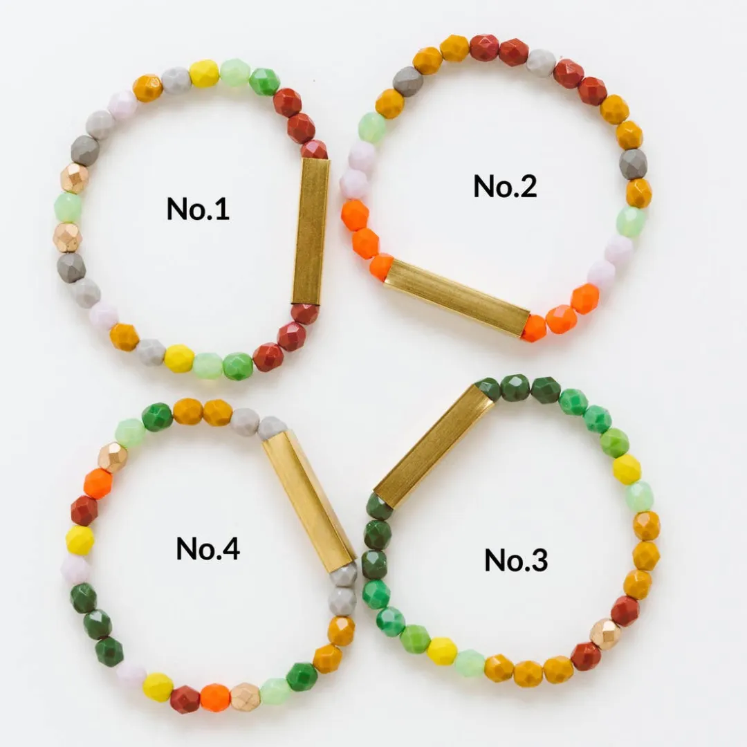 Harvest Bead Bracelet #1